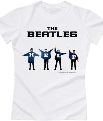 BEATLES Girlie-Shirt HELP !