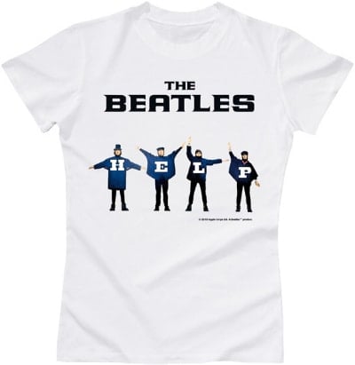 BEATLES Girlie-Shirt HELP !