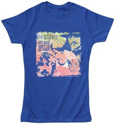 BEATLES Girlie-Shirt GET BACK