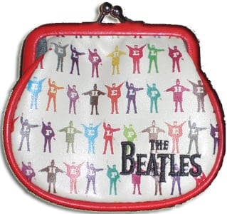 BEATLES-Geldbörse/Portemonnaie mit Clip HELP!.