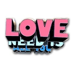 BEATLES Pin ALL YOU NEED IS LOVE