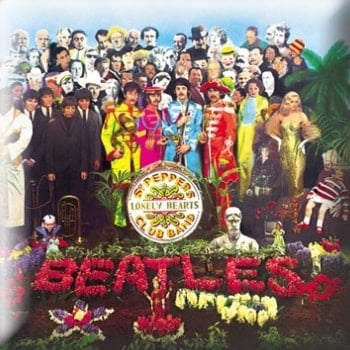 BEATLES Pin SGT. PEPPER COVER