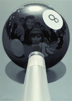 Art Print AP 15.0 Elvis Meets The Beatles, Playing Pool