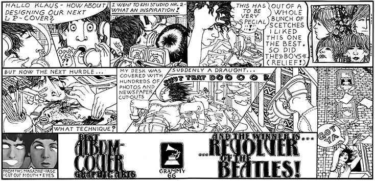 Art Print AP 02.0 Revolver Cover Comic Strip