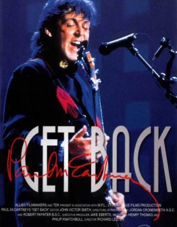 PAUL McCARTNEY: DVD GET BACK - THE WORLD TOUR 1989