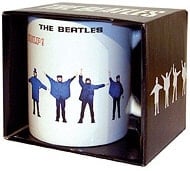 BEATLES: Kaffeebecher HELP! UK COVER