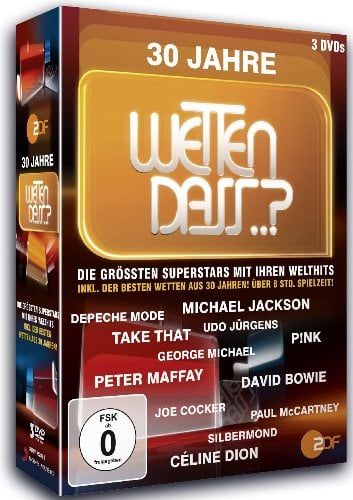 PAUL McCARTNEY u.a.: 3er DVD Box WETTEN, DASS..? - 30 JAHRE