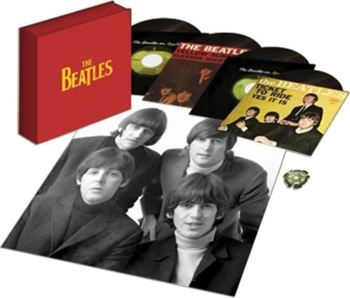 Box mit 4 Singles THE BEATLES SINGLES 7" VINYL BOX SET