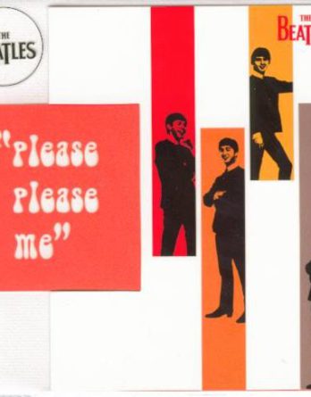 BEATLES-Grußkarte C-02: PLEASE PLEASE ME