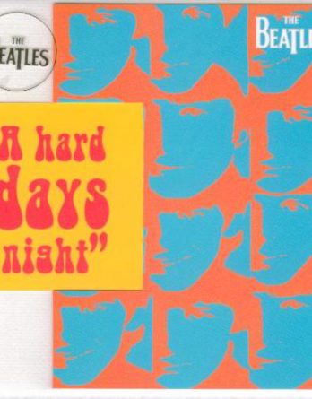 BEATLES-Grußkarte C-03: A HARD DAY'S NIGHT