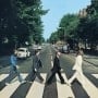 BEATLES-Grußkarte F-09: ABBEY ROAD ALBUM-COVER.