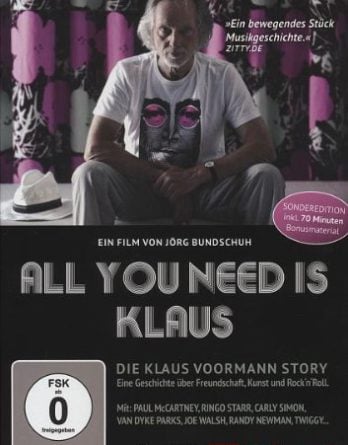 KLAUS VOORMANN: DVD ALL YOU NEED IS KLAUS