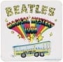 BEATLES Untersetzer MAGICAL MYSTERY TOUR LOGO & BUS