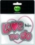 BEATLES: Magnet BEATLES LETTERING "LOVE ME DO"
