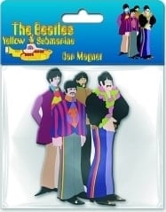 BEATLES: Magnet YELLOW SUBMARINE BAND