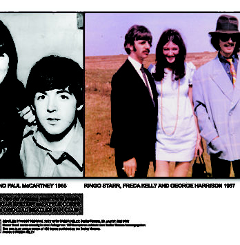 Signierter Sonderdruck FREDA KELLY & BEATLES