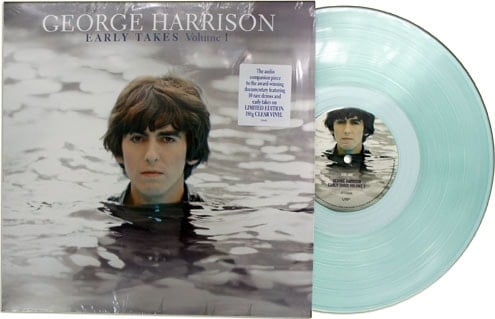 GEORGE HARRISON: green vinyl LP THE EARLY TAKES VOLUME ONE