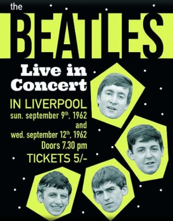 Magnet  BEATLES LIVE IN CONCERT IN LIVERPOOL