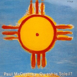 PAUL McCARTNEY: Vinyl-Maxisingle OU EST LE SOLEIL?